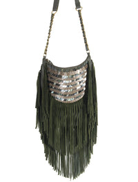 Gallerie Fringe Crossbody bag