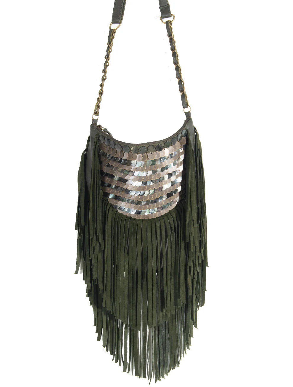 Gallerie Fringe Crossbody bag