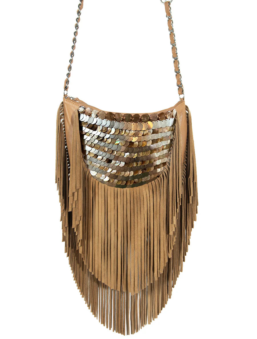 Gallerie Fringe Crossbody bag