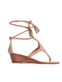 Santana Diamond Mini Wedge Sandal