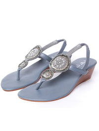 Victoria Blue Ivy Mini Wedge