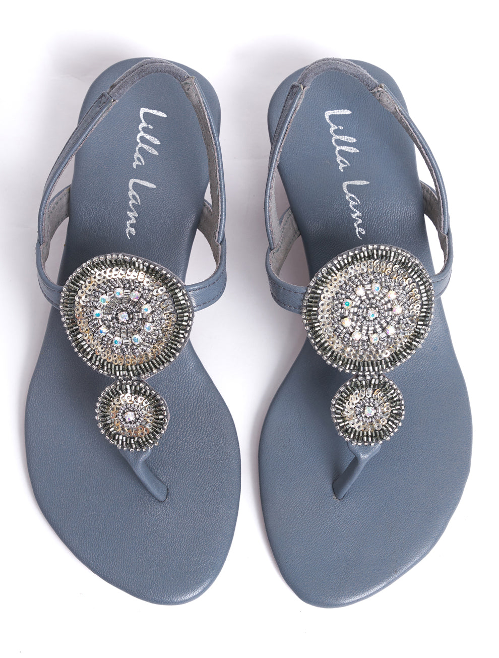 Victoria Blue Ivy Mini Wedge