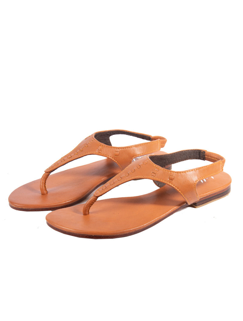 Nevada Stitch Flat Sandal
