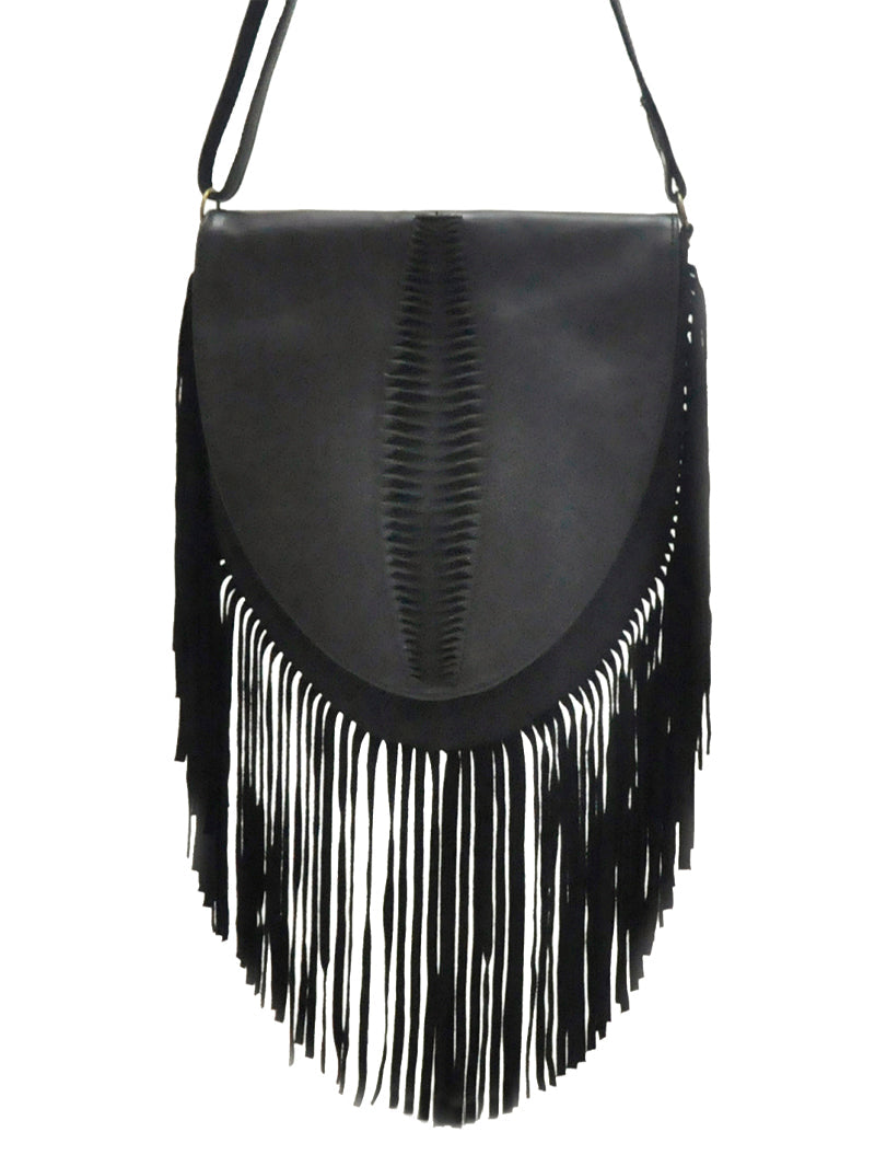 Santana Fringe Crossbody Bag