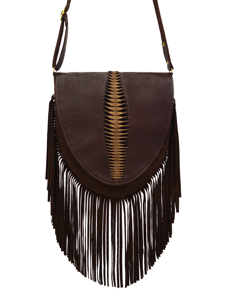 Santana Fringe Crossbody Bag