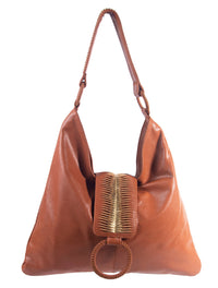 Santana Bombay Hobo Shoulder Bag - Two Tone