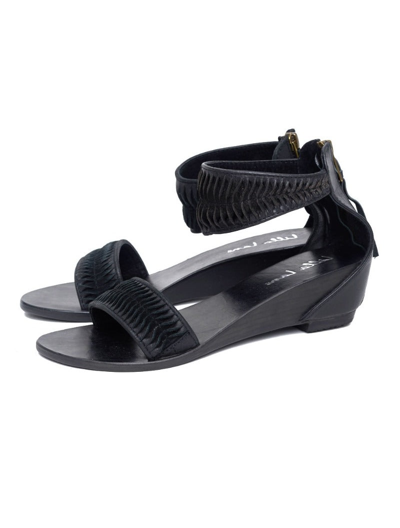 Santana Kala Mini Wedge Sandal - Single Tone