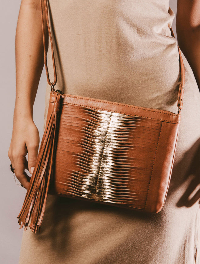 Santana Kathy Crossbody Bag - Two Tone