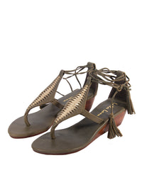 Santana Diamond Mini Wedge Sandal