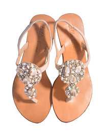 Sophia Pearl Mini Wedge Sandal