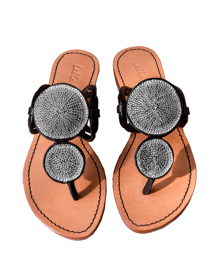 Sumba Athena Double Medallion Flat