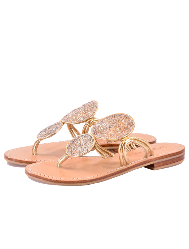 Sumba Athena Double Medallion Flat