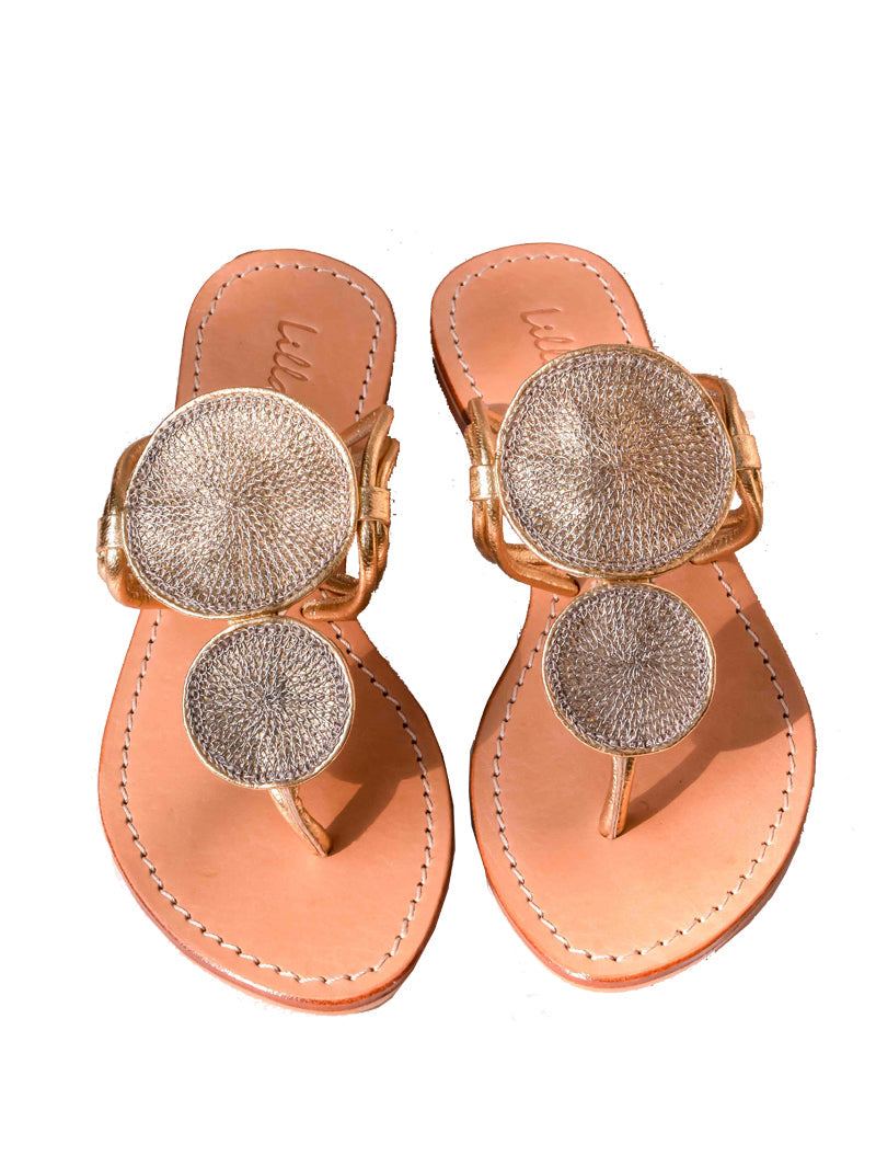 Sumba Athena Double Medallion Flat