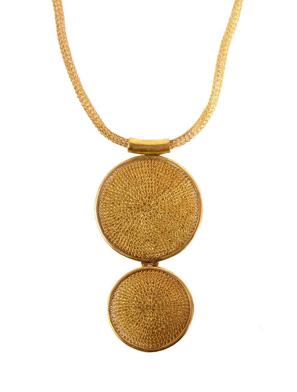 Sumba Double Medallion Neckpiece