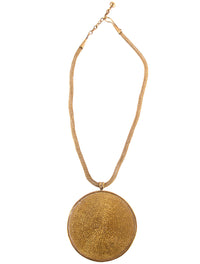 Sumba Medallion Neckpiece - Gold