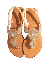 Victoria Quatro Medallion Mini Wedge